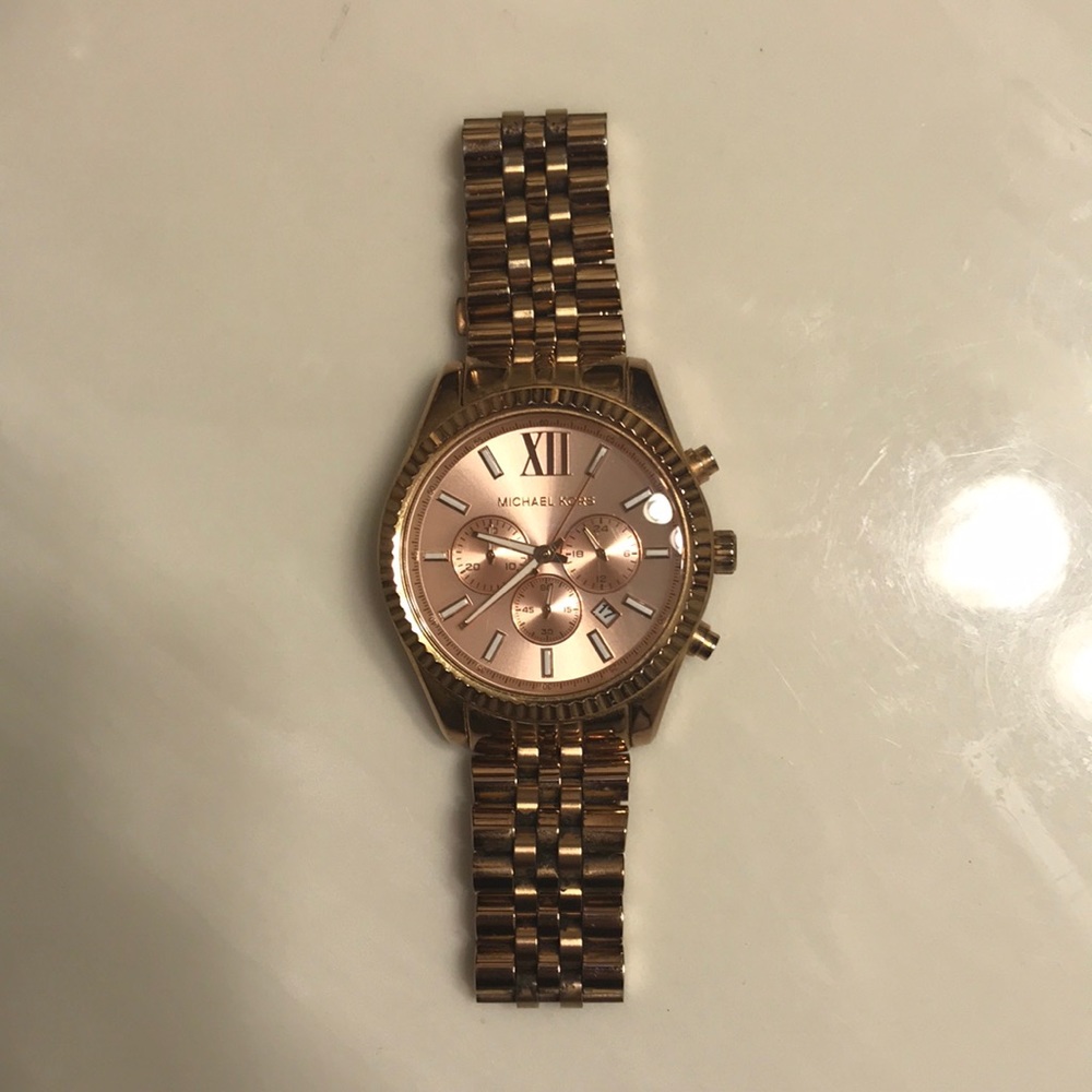 Michael Kors Rose Gold Watch